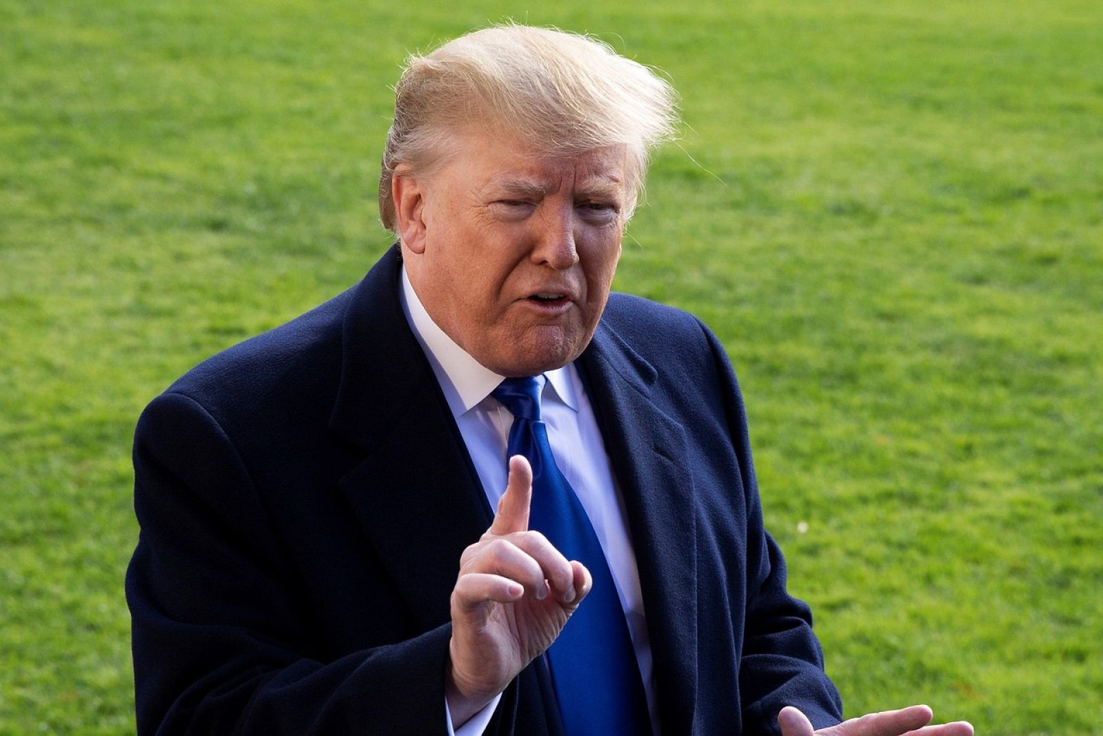 Donald Trump durante un discurso en Estados Unidos