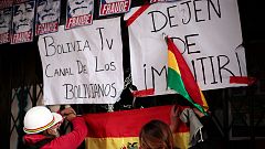 Manifestantes antigurbenamentales ocupan varios medios estatales bolivianos
