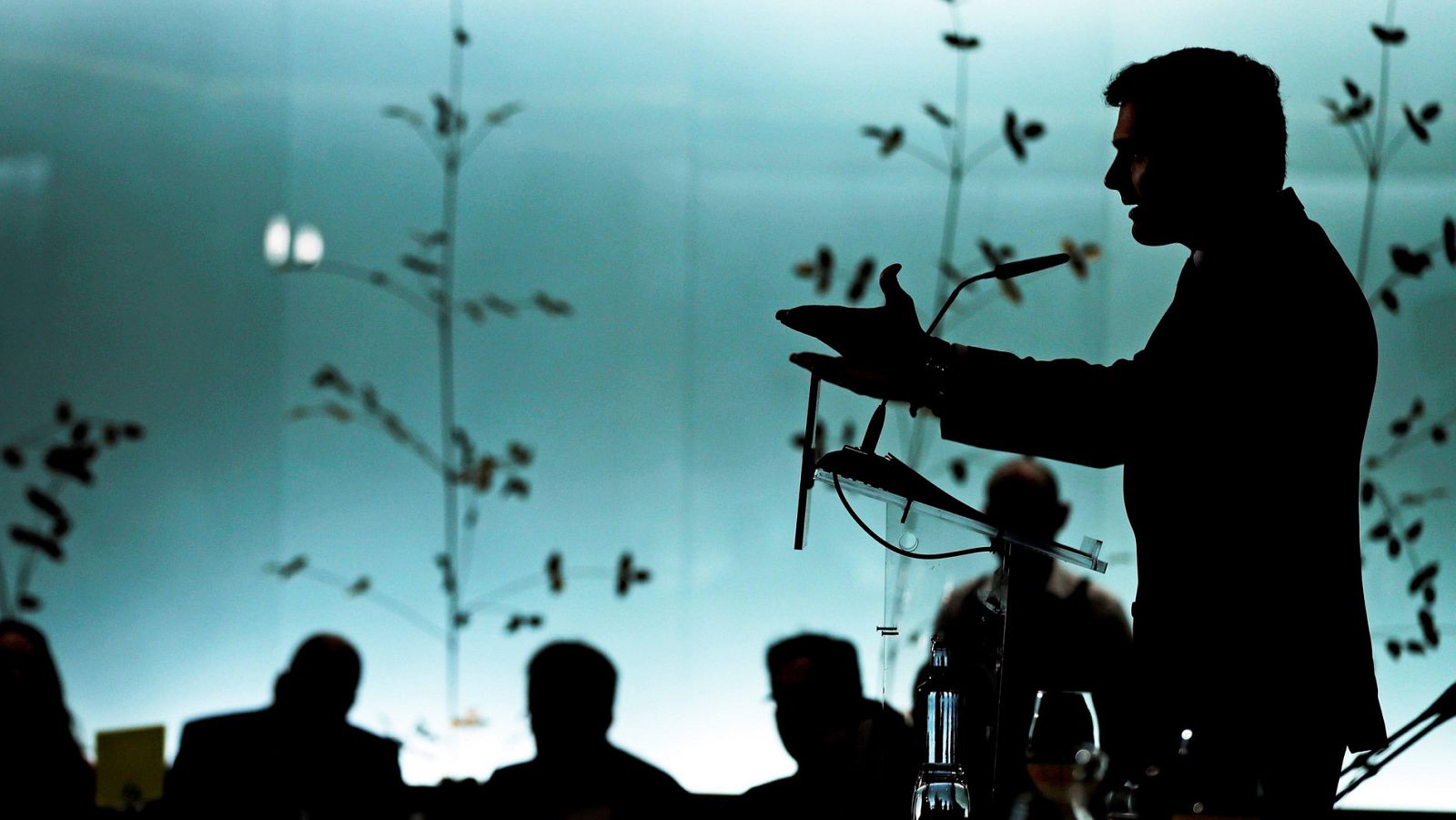 El fundador de Ciudadanos Albert Rivera, en un acto de campaña