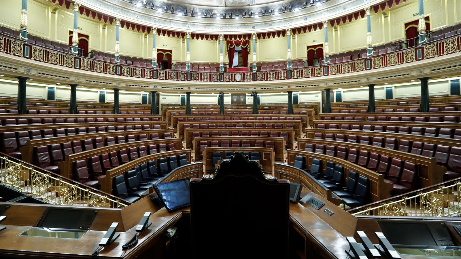 Investidura: hemiciclo del Congreso de los Diputados