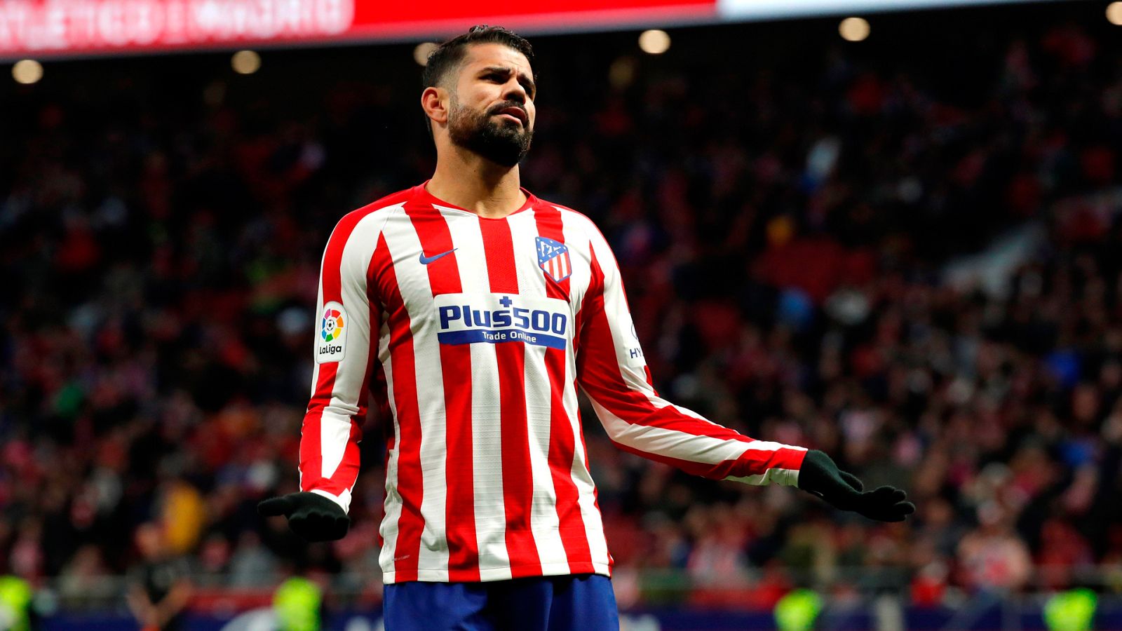 El delantero del Atlético de Madrid Diego Costa 