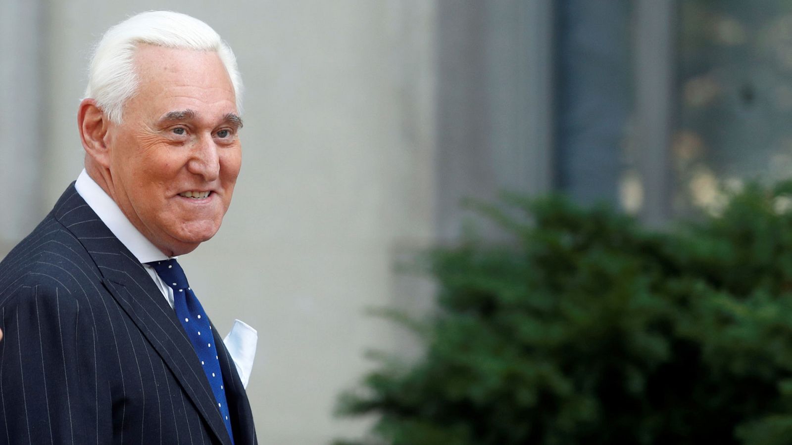 Roger Stone a su llegada a los juzgados en Washington
