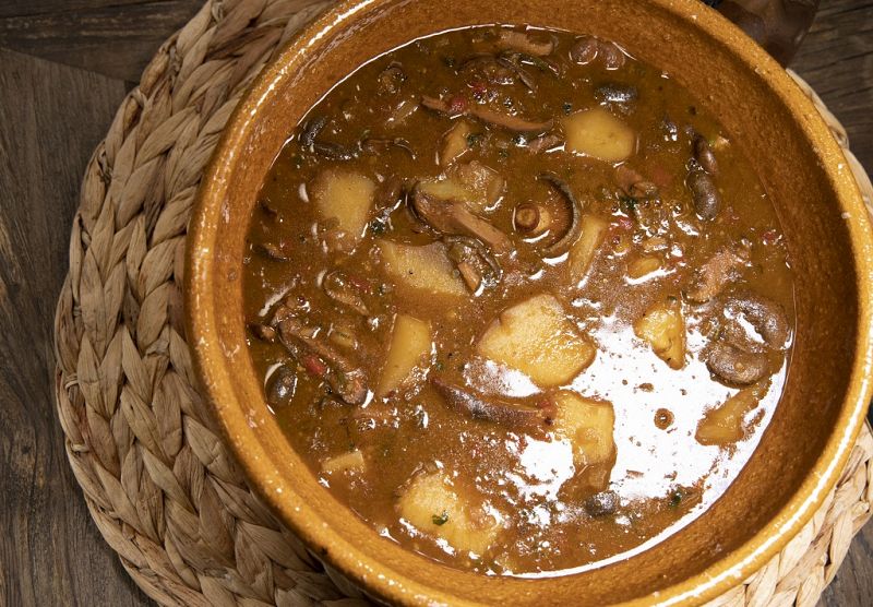 Receta de "patatas con nscalos" de Dani Garca 