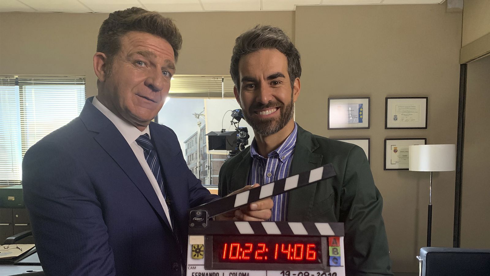 Juanjo Artero y Daniel Muriel, los hermanos Bremón en 'Servir y Proteger'