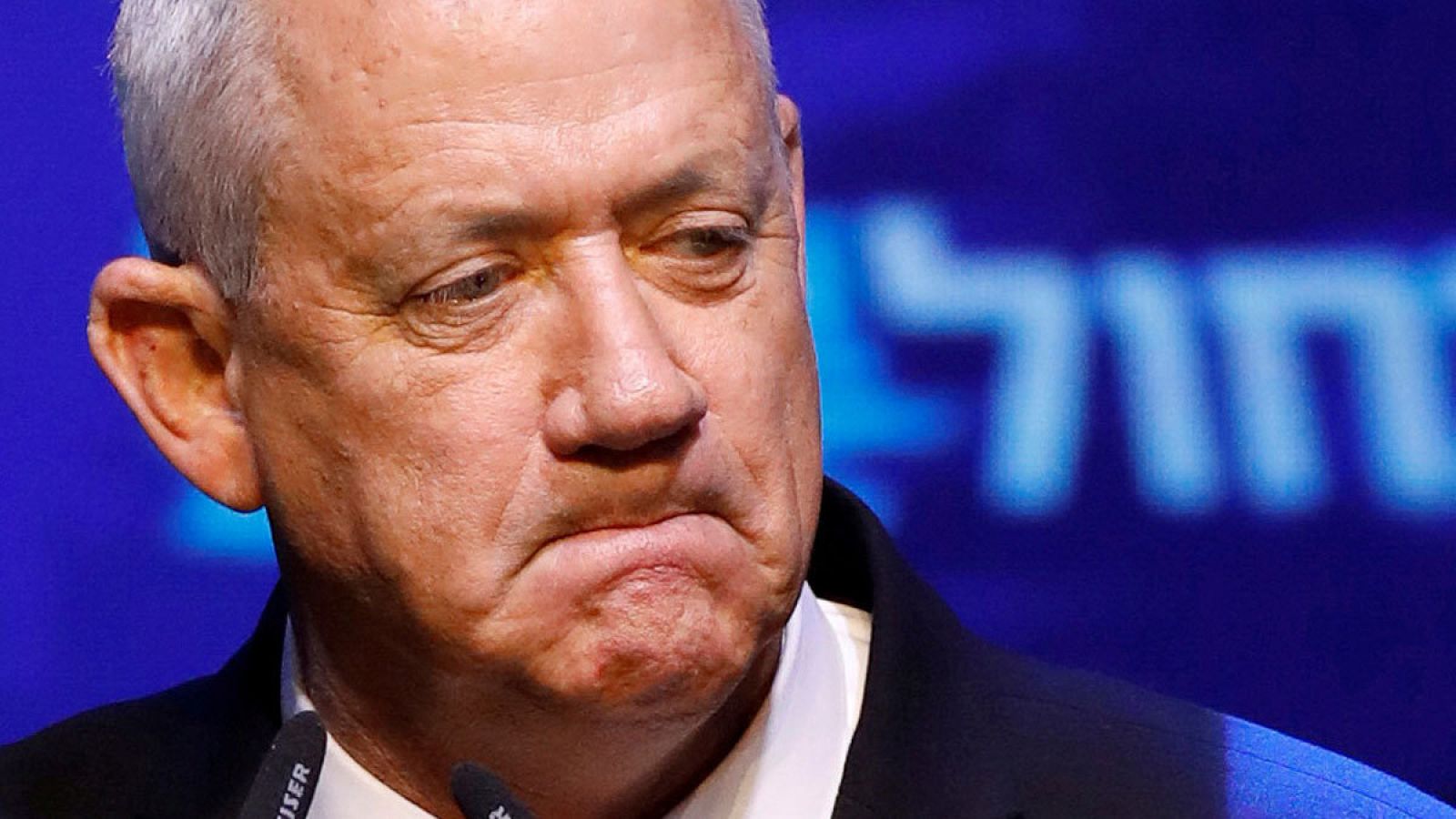 Imagen de archivo del líder de Azul y Blanco,  Beny Gantz