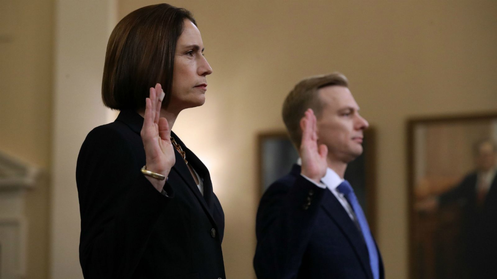 Fiona Hill y David Holmes comparecen ante el Congreso sobre el 'impeachment'