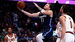 Doncic protagoniza una nueva exhibición en la paliza de Dallas a los Cavaliers
