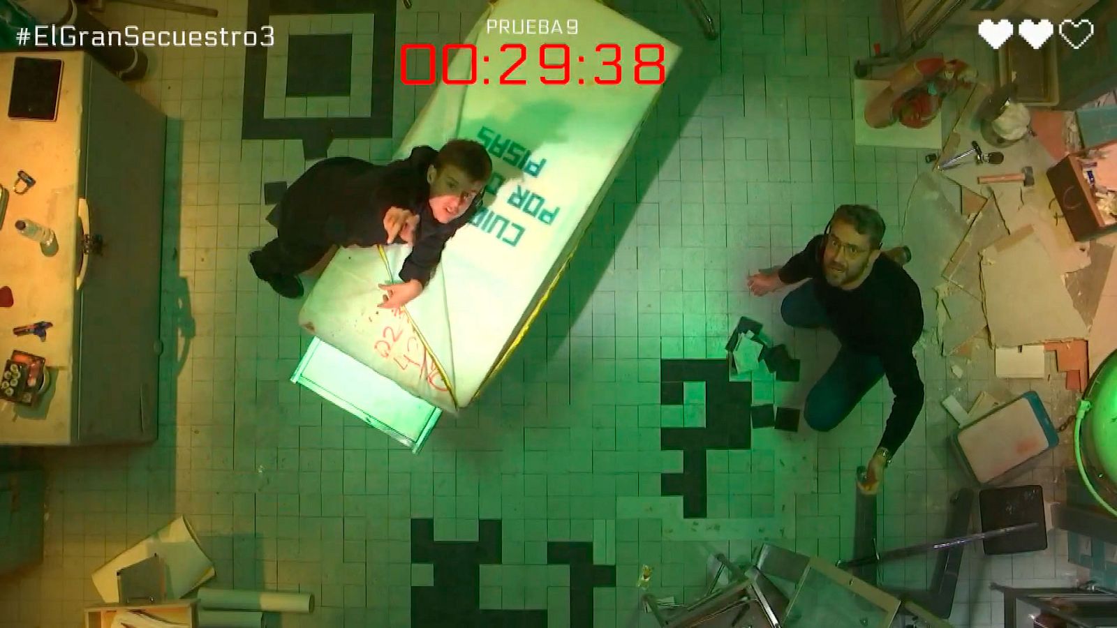 Arkano y Máximo Huerta, en El Gran Secuestro