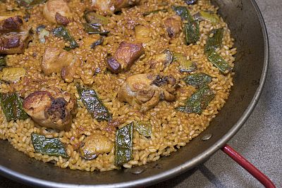Receta de paella valenciana de Dani Garc�a 