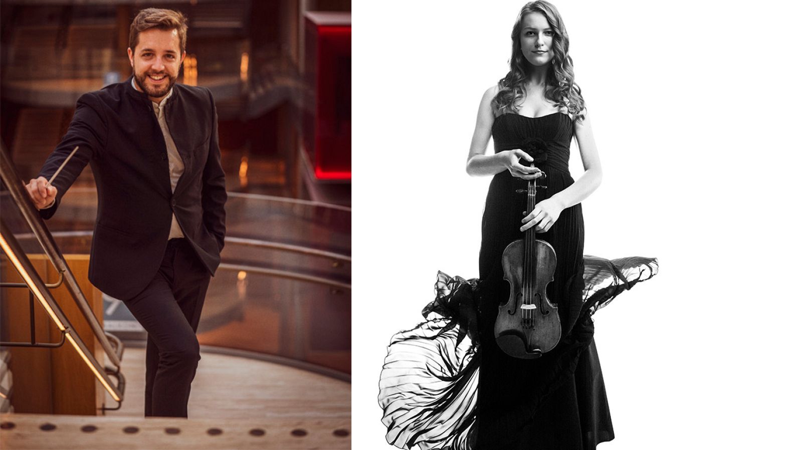 Dirigida por el maestro Jaume Santonja, con la violinista Rolanda Ginkute