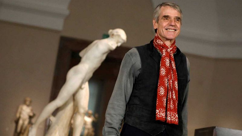 Jeremy Irons: "Me gustaría interpretar a Goya en su vejez, algo le pasó que cambió su pintura"