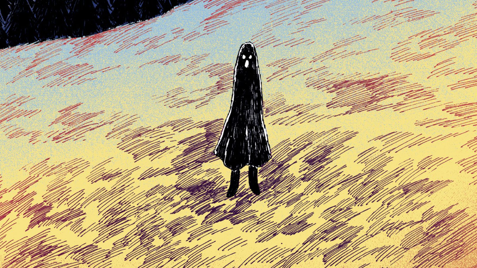 Ilustración de 'No mires atrás'