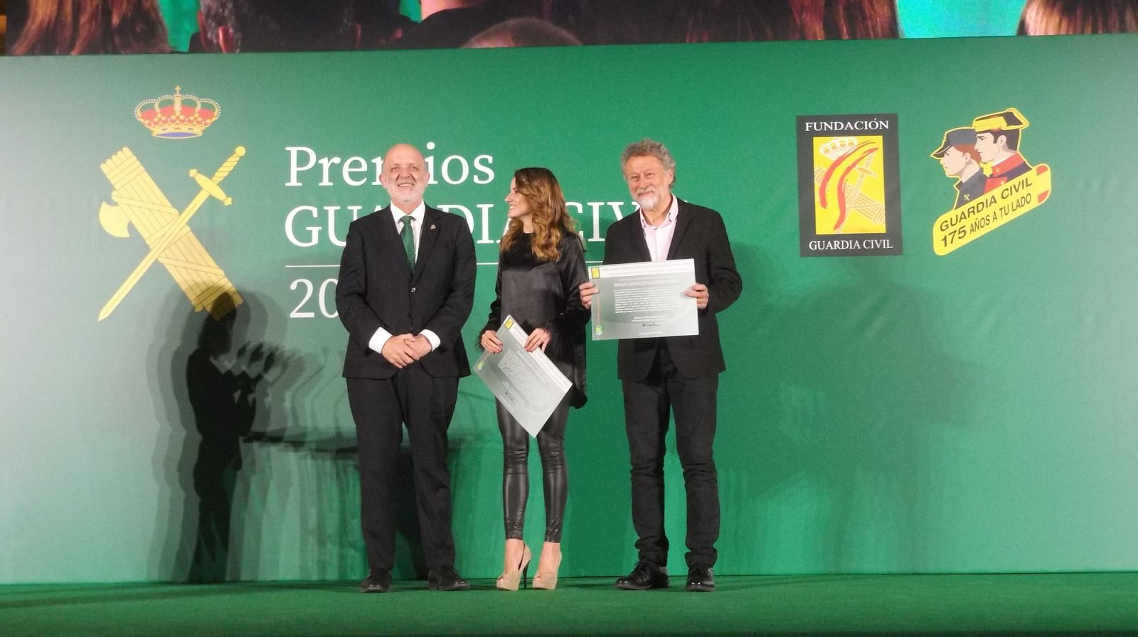 Premio Guardia Civil 2019 a Maria Relaño y Miguel Ángel de la Fuente, de RTVE