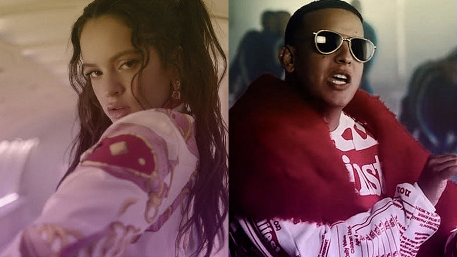 Rosalía y Daddy Yankee lideran las listas de YouTube