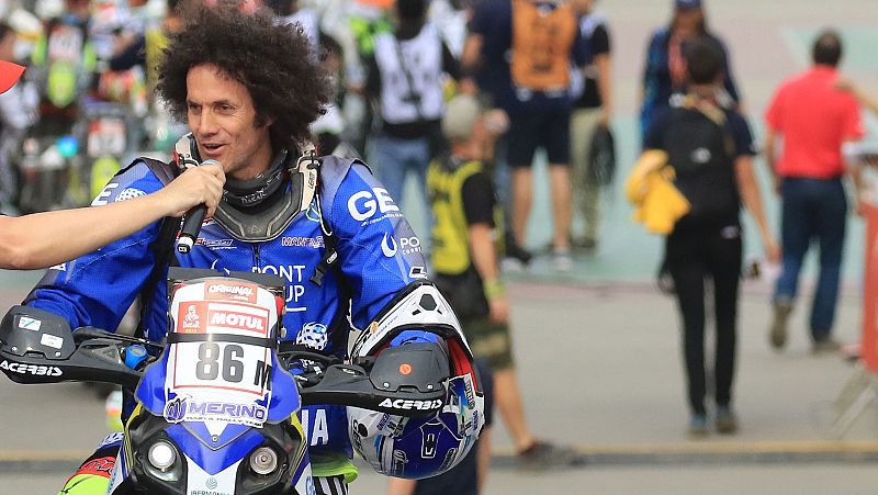 Julián García Merino, un llanero solitario en el Dakar 