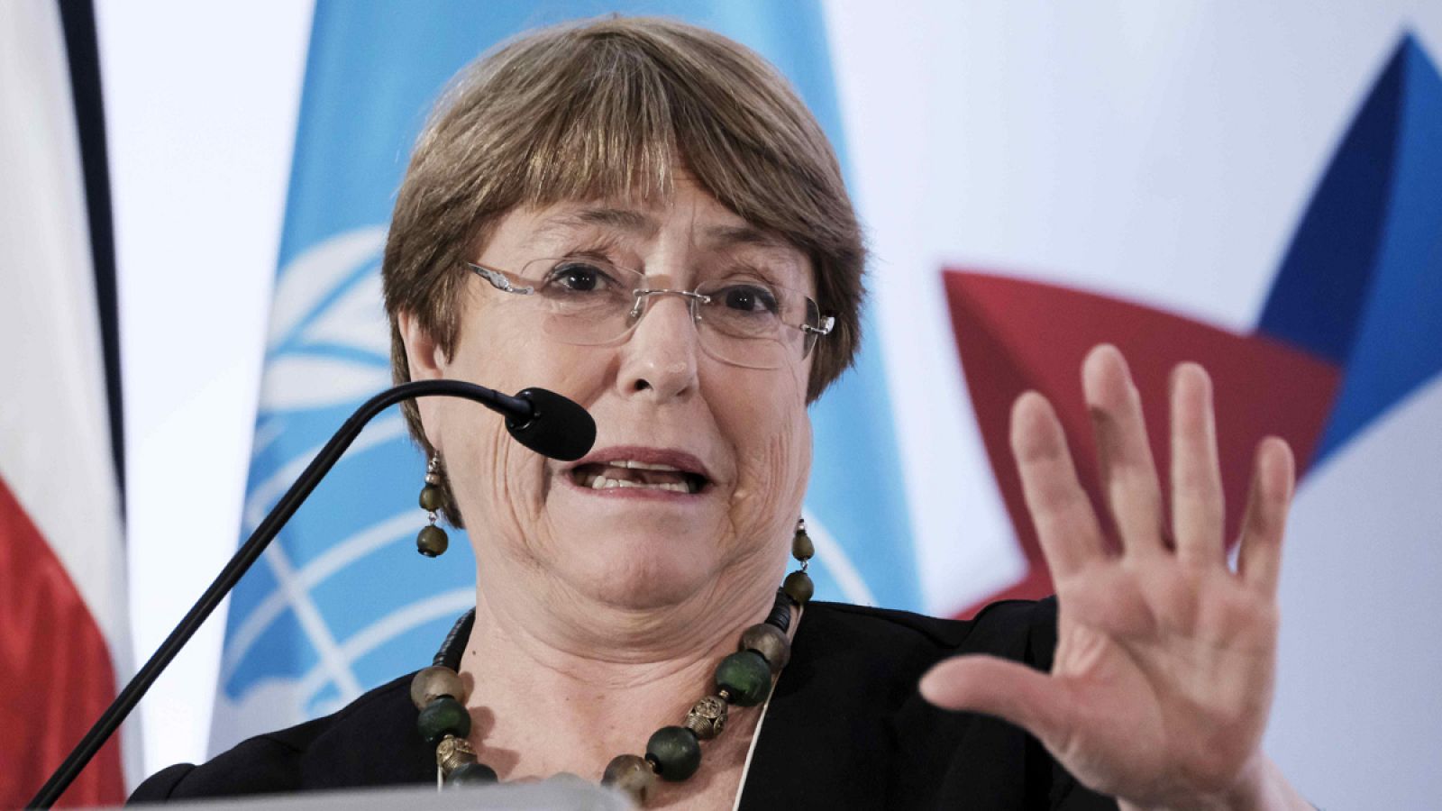 La alta comisionada de las Naciones Unidas para los Derechos Humanos, Michelle Bachelet