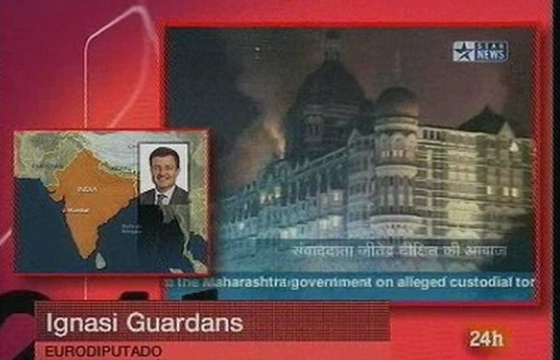 Ignasi Guardans desde Bombay: "Me he librado por seis minutos de ser uno de los rehenes"