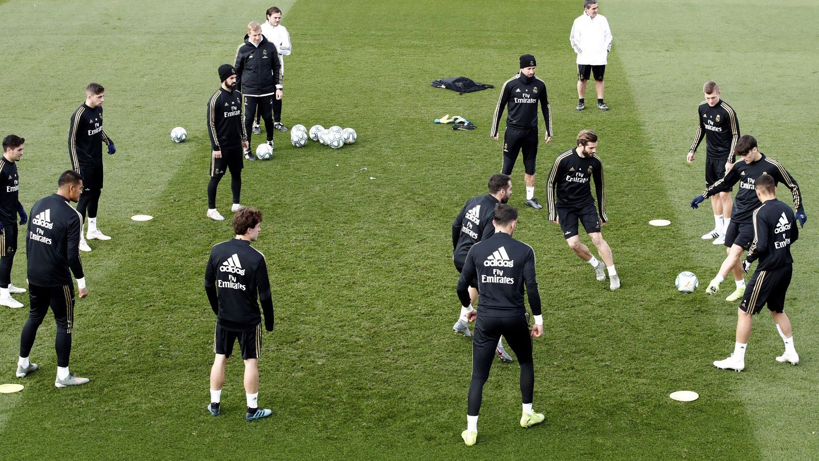 El Madrid afronta el trámite de Brujas pensando en la Liga