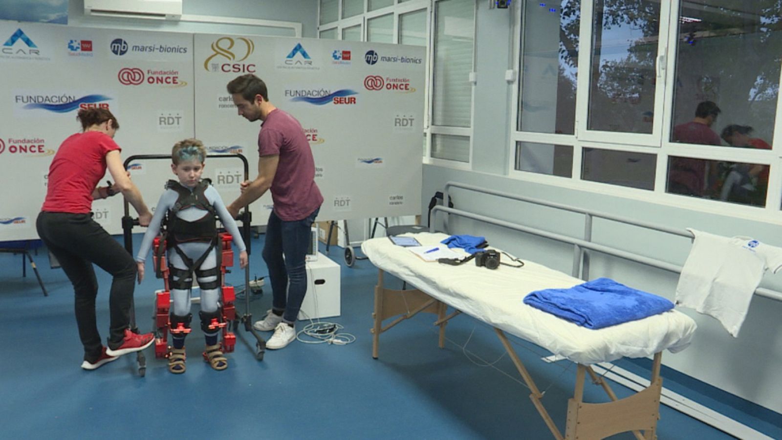 El exoesqueleto de Álvaro