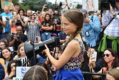 La activista climática Greta Thunberg, elegida 'Persona del Año 2019' por la revista 'Time'