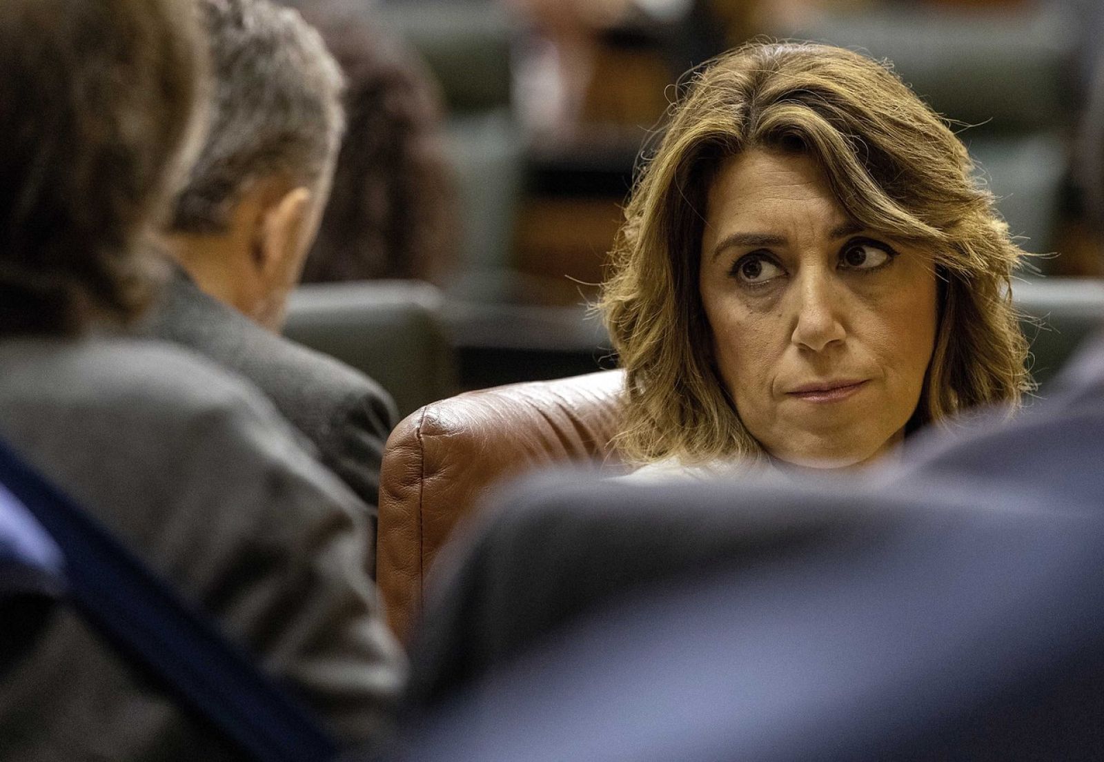 La presidenta del grupo parlamentario socialista, Susana Díaz