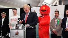 Johnson celebra la mayor victoria conservadora desde la era Thatcher diciendo adiós a la Unión Europea