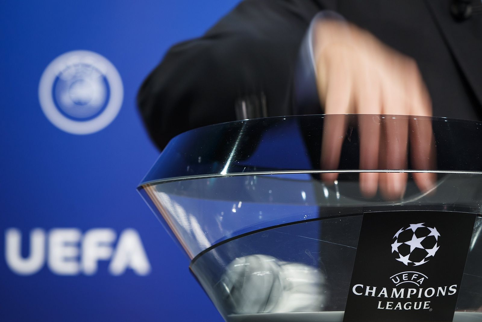 Un sorteo de la Champions League