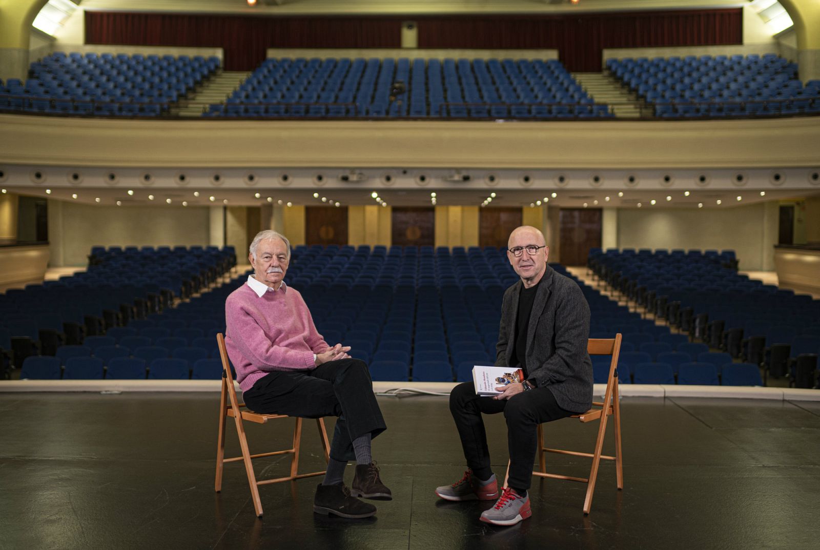 Óscar López y Eduardo Mendoza