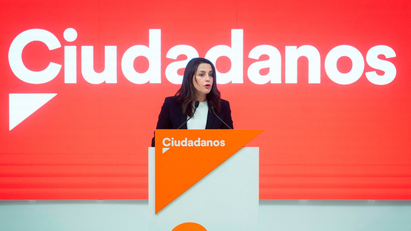 La portavoz parlamentaria de Ciudadanos, Inés Arrimadas