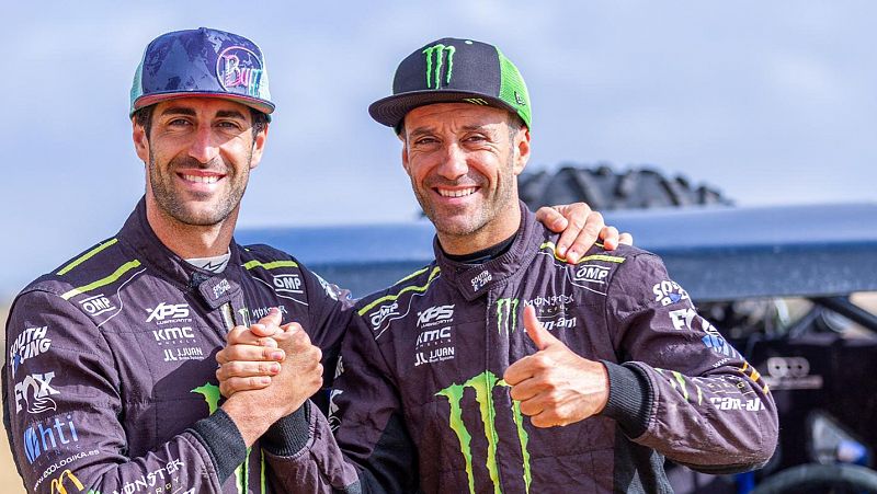 Gerard Farrés y Armand Monleón: "Vamos al Dakar a ganar"