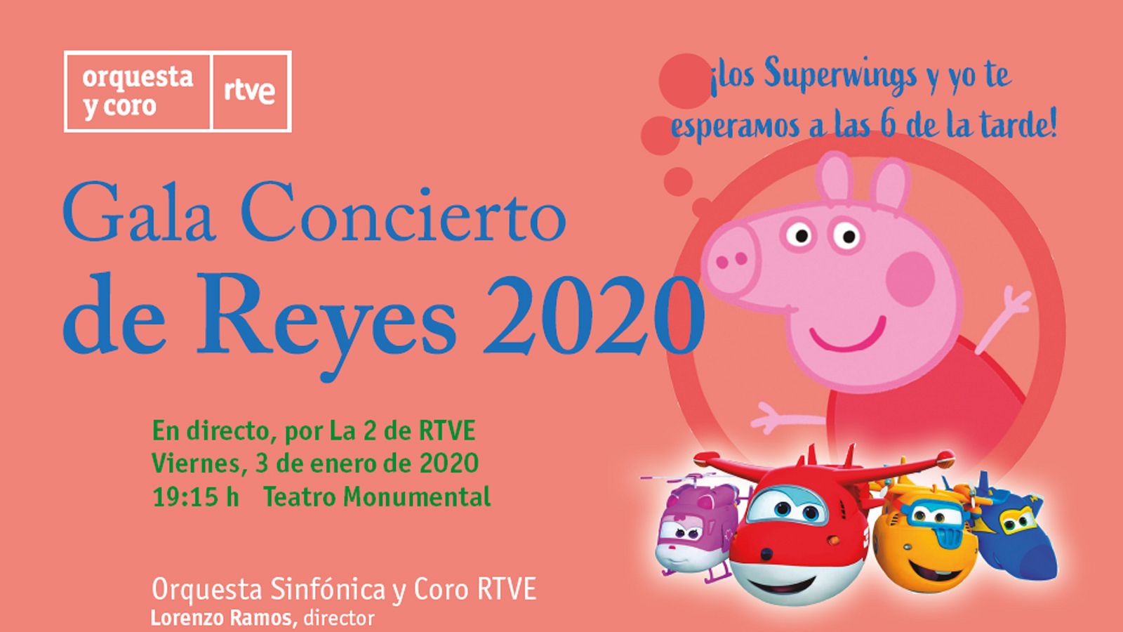 Gala Concierto de Reyes 2020 por la infancia