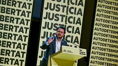 ERC ve "inevitable" otro referéndum y exige que la política desplace a la "represión" para un acuerdo de investidura