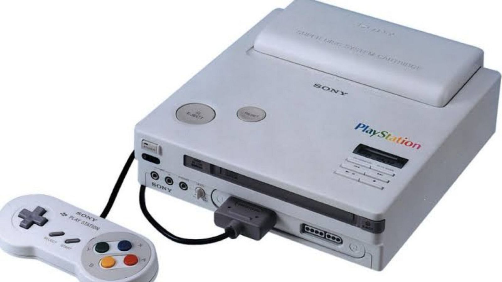 La consola fue fabricada para que se jugara con cartuchos Super Famicom estándar y desde una unidad de CD-ROM.