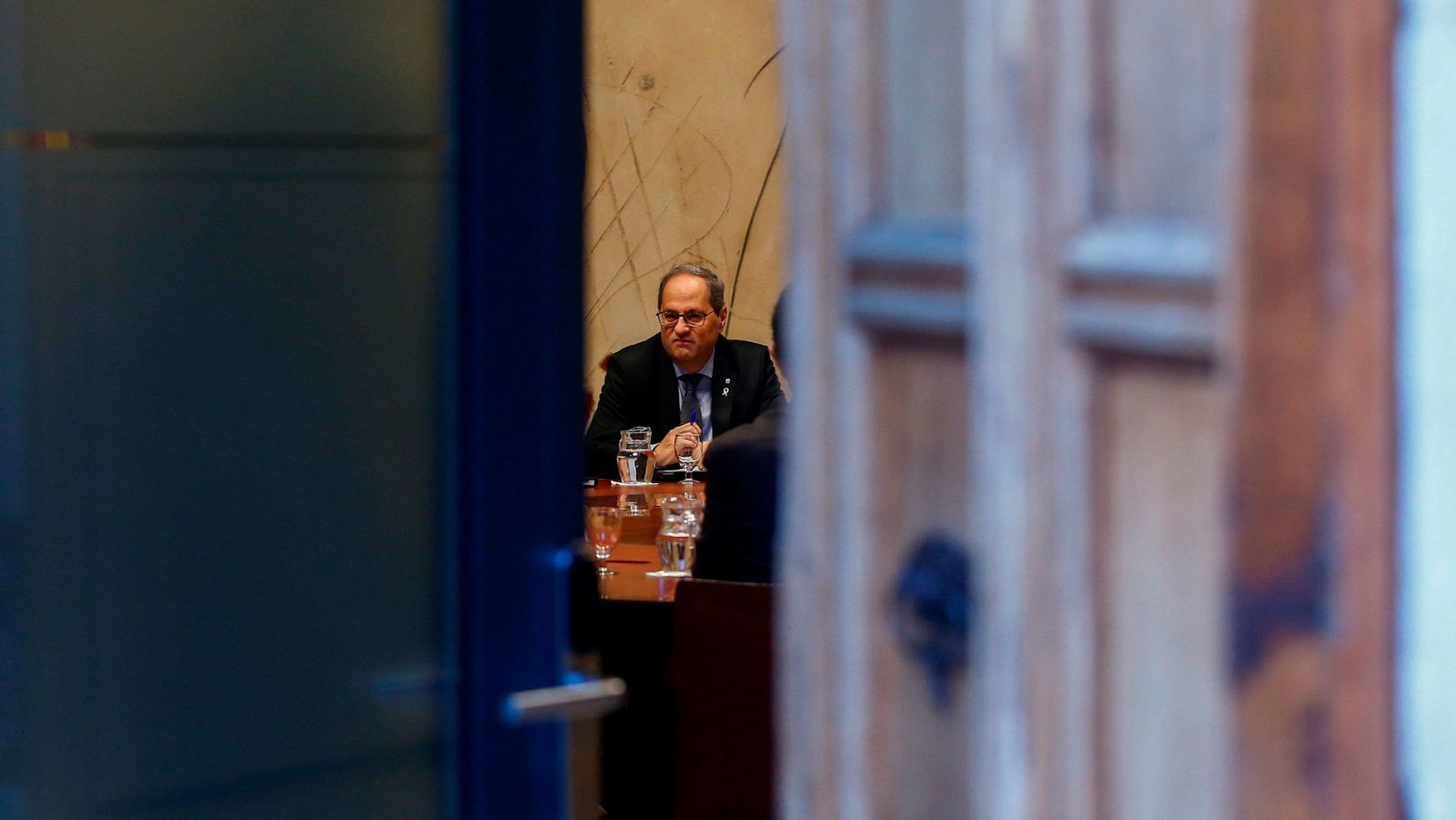 El presidente de la Generalitat, Quim Torra, este lunes