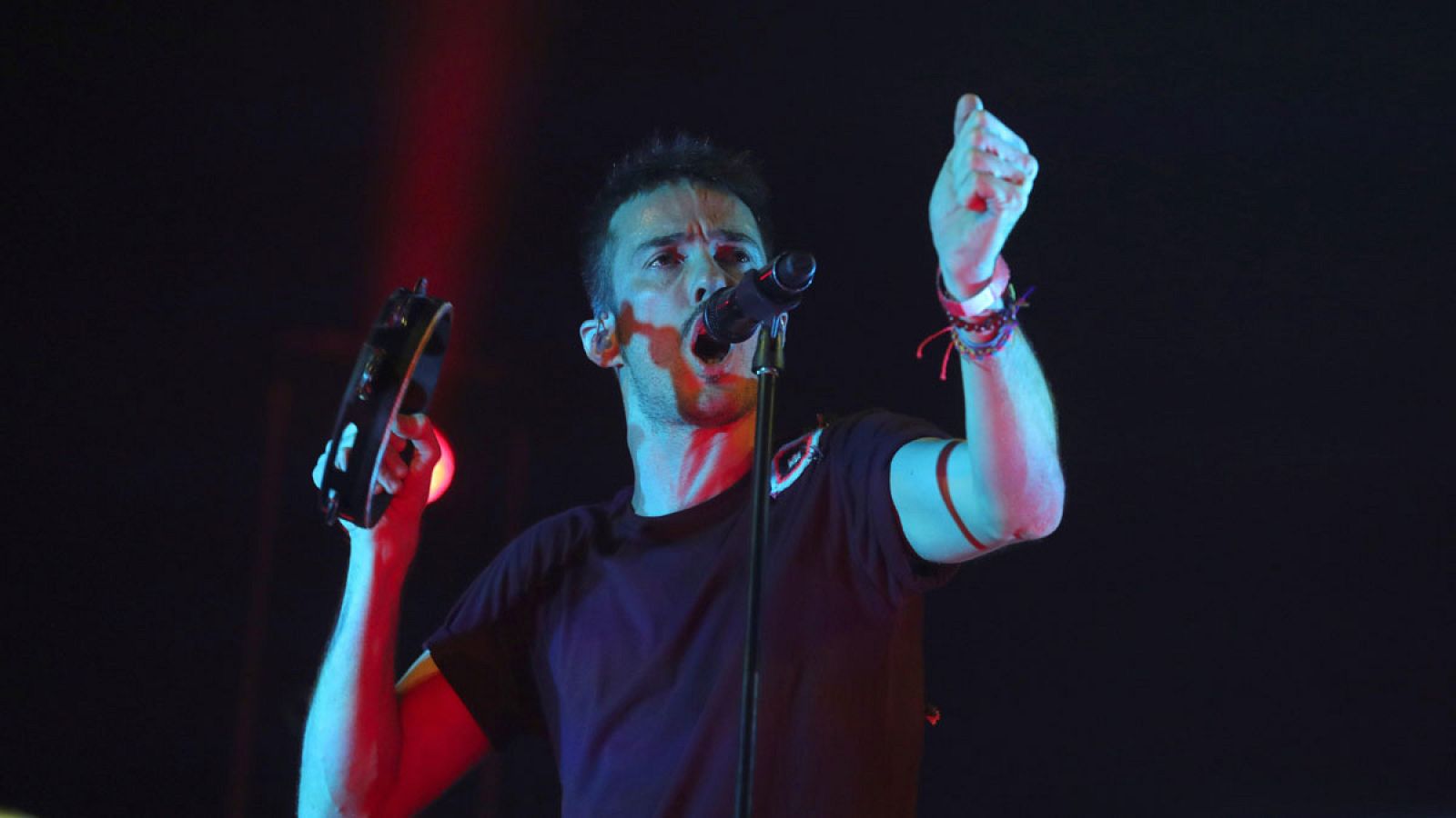 El cantante de Vetusta Morla, Pucho.