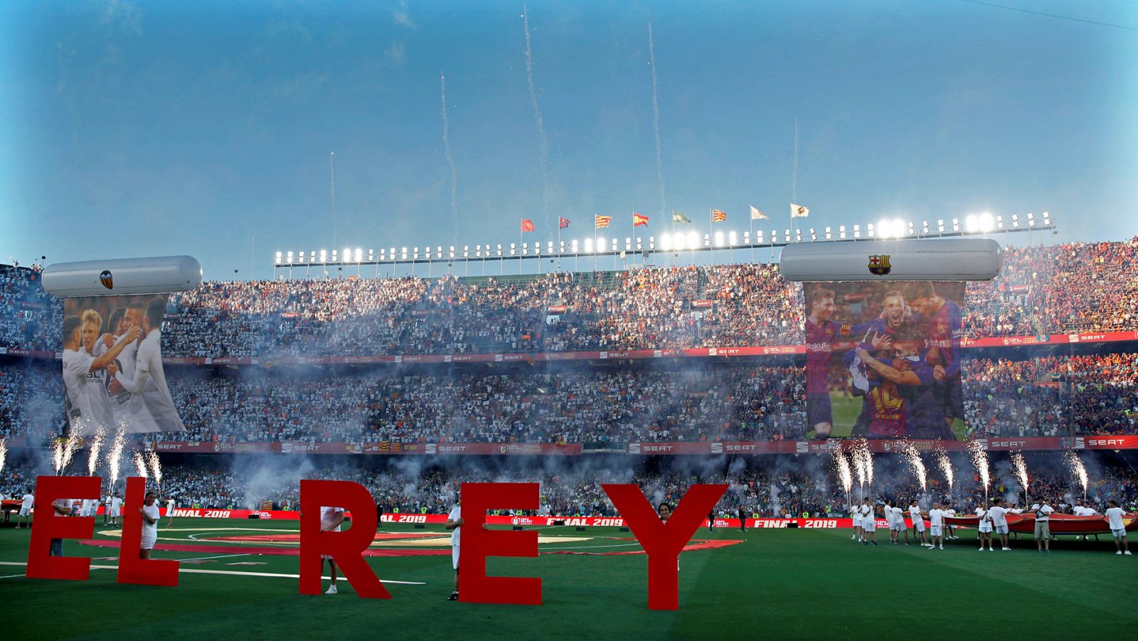 Final de la Copa del Rey: Barcelona - Valencia