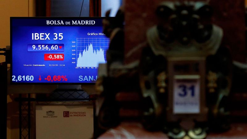 La Bolsa cierra 2019 con un alza del 11,82%, su mayor subida desde 2013