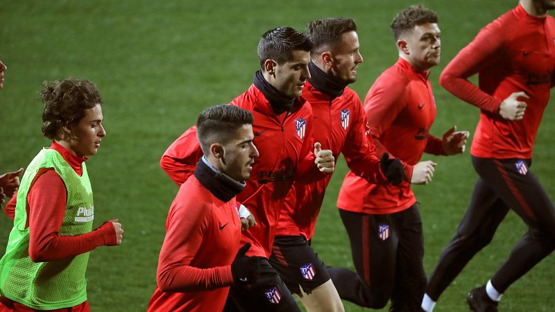 El Atlético sale con Correa, Joao y Morata ante el Levante