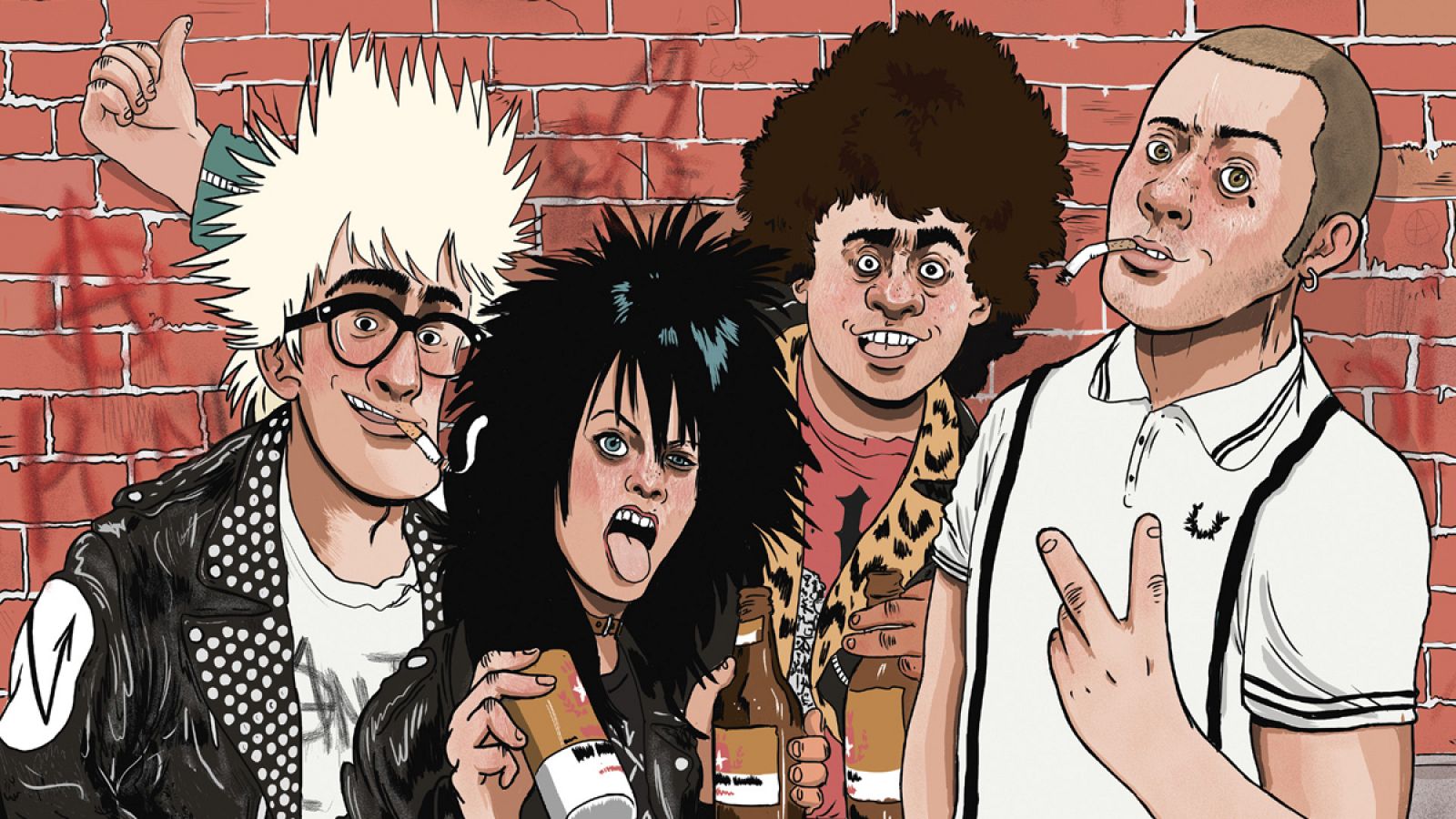 Detalle de la portada de 'Rompepistas'