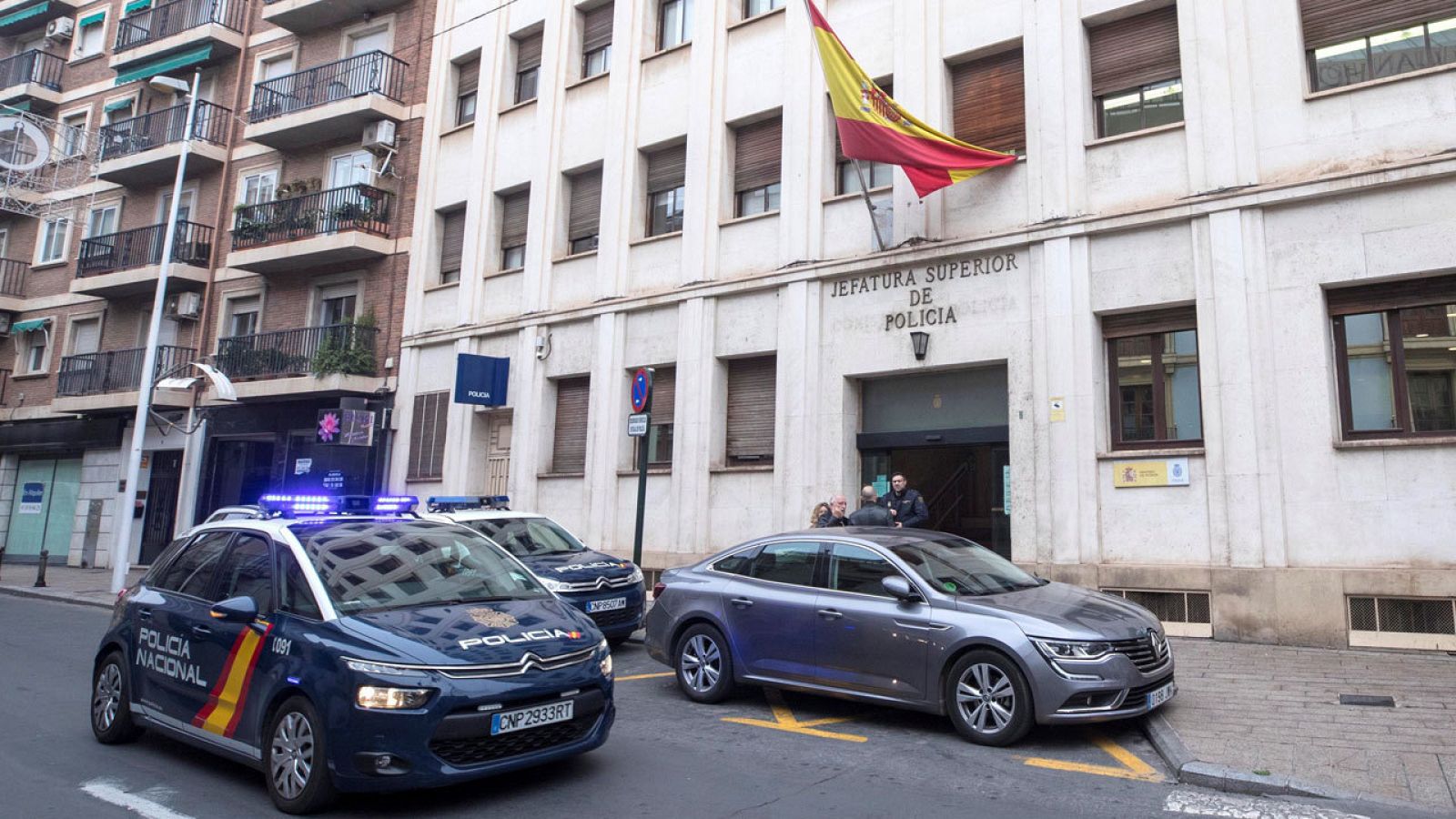 Sede de la Jefatura Superior de la Policía Nacional en Murcia.