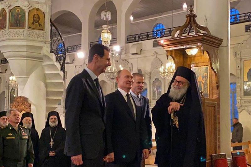 Putin visita Siria y se entrevista con Bachar al Asad en medio de la creciente tensión en Oriente Medio