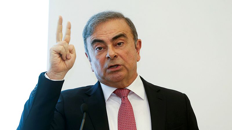 Carlos Ghosn justifica su fuga por la "persecución política" de Nissan y la fiscalía japonesa