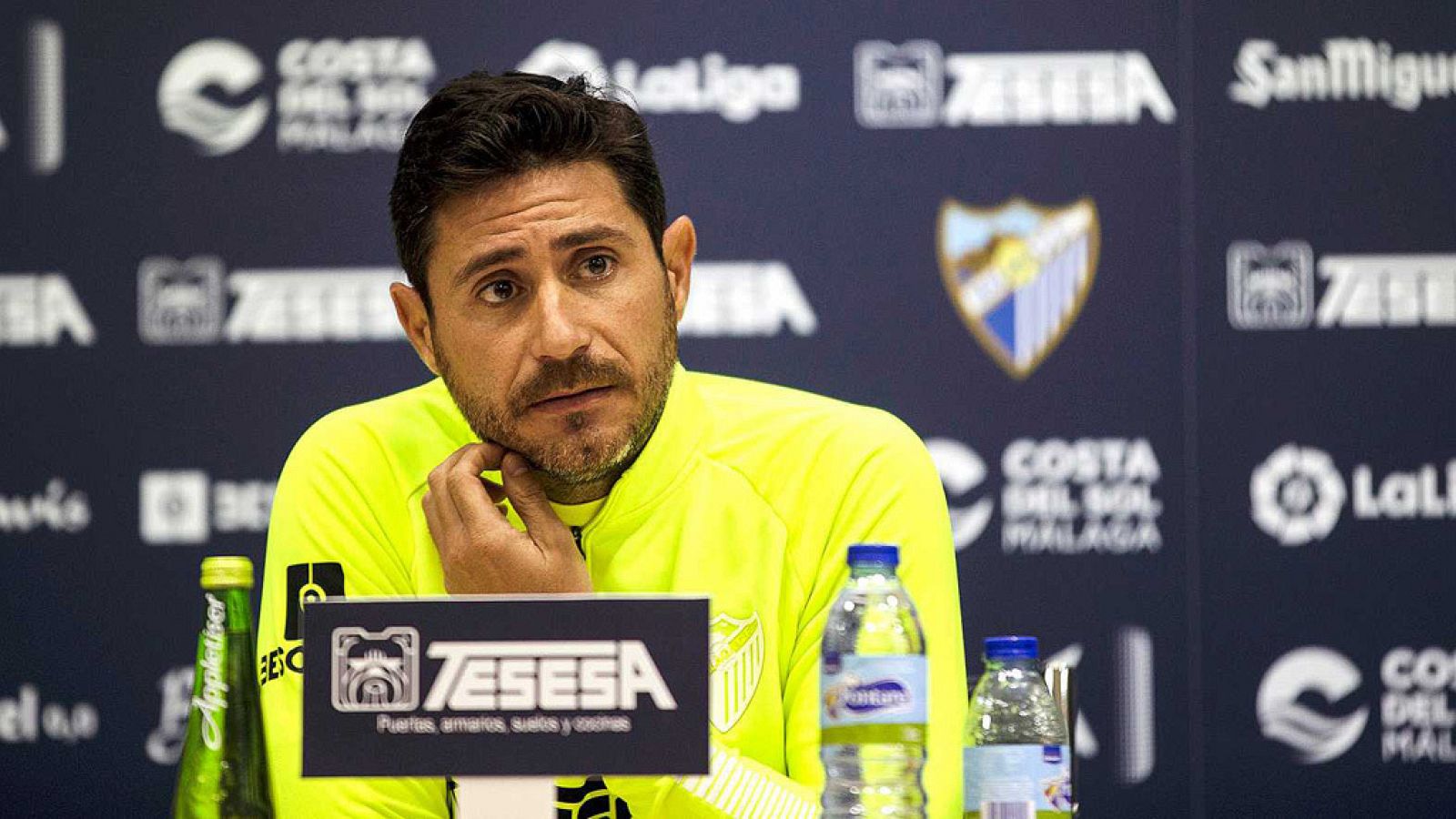 El exentrenador del Málaga CF Víctor Sánchez del Amo