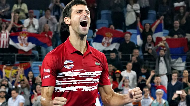 Djokovic se impone a Nadal y el doble decidirá al campeón de la Copa ATP