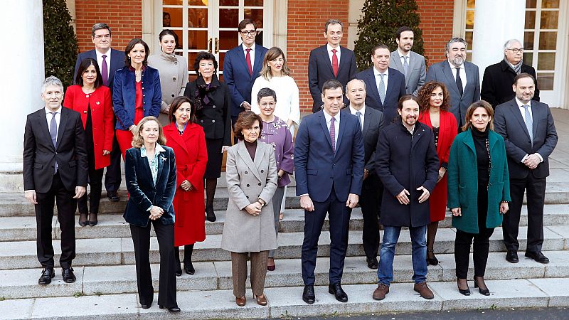 Sánchez, al nuevo Consejo de Ministros: "España necesita un Gobierno de acción" con "actitud dialogante"