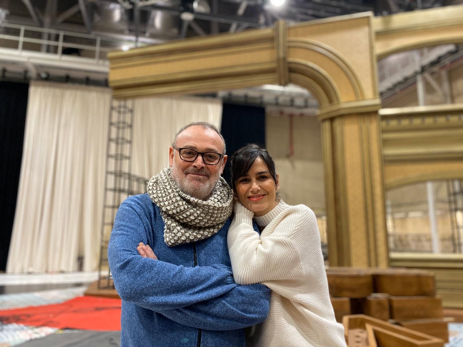 Elena Sánchez y Pablo Carbonell