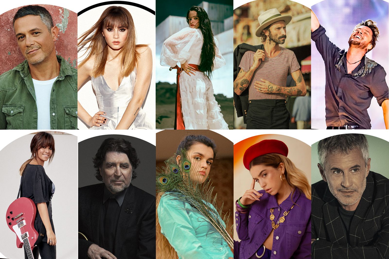 Parte de los artistas que aspiran a los Premios Odeón