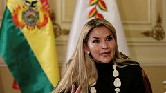 Jeanine Áñez califica a Evo Morales como una persona "violenta" y "enloquecida"
