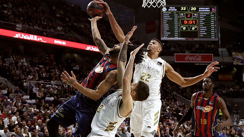 El Baskonia acaba con 29 partidos de imbatibilidad del Madrid en casa en un partido eléctrico