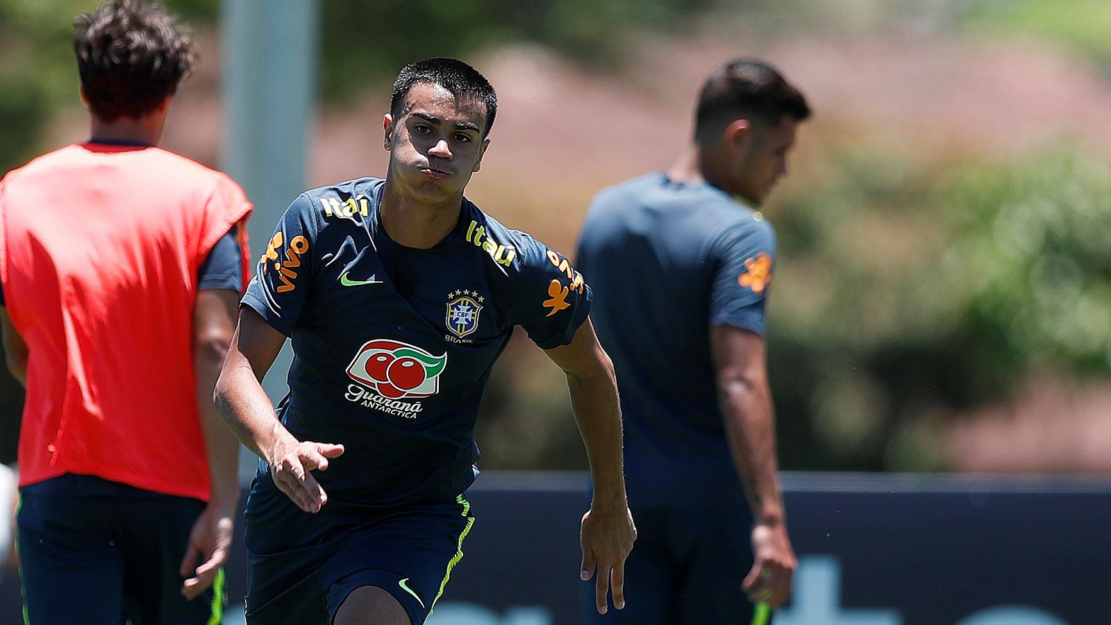 Reinier, durante un entrenamiento